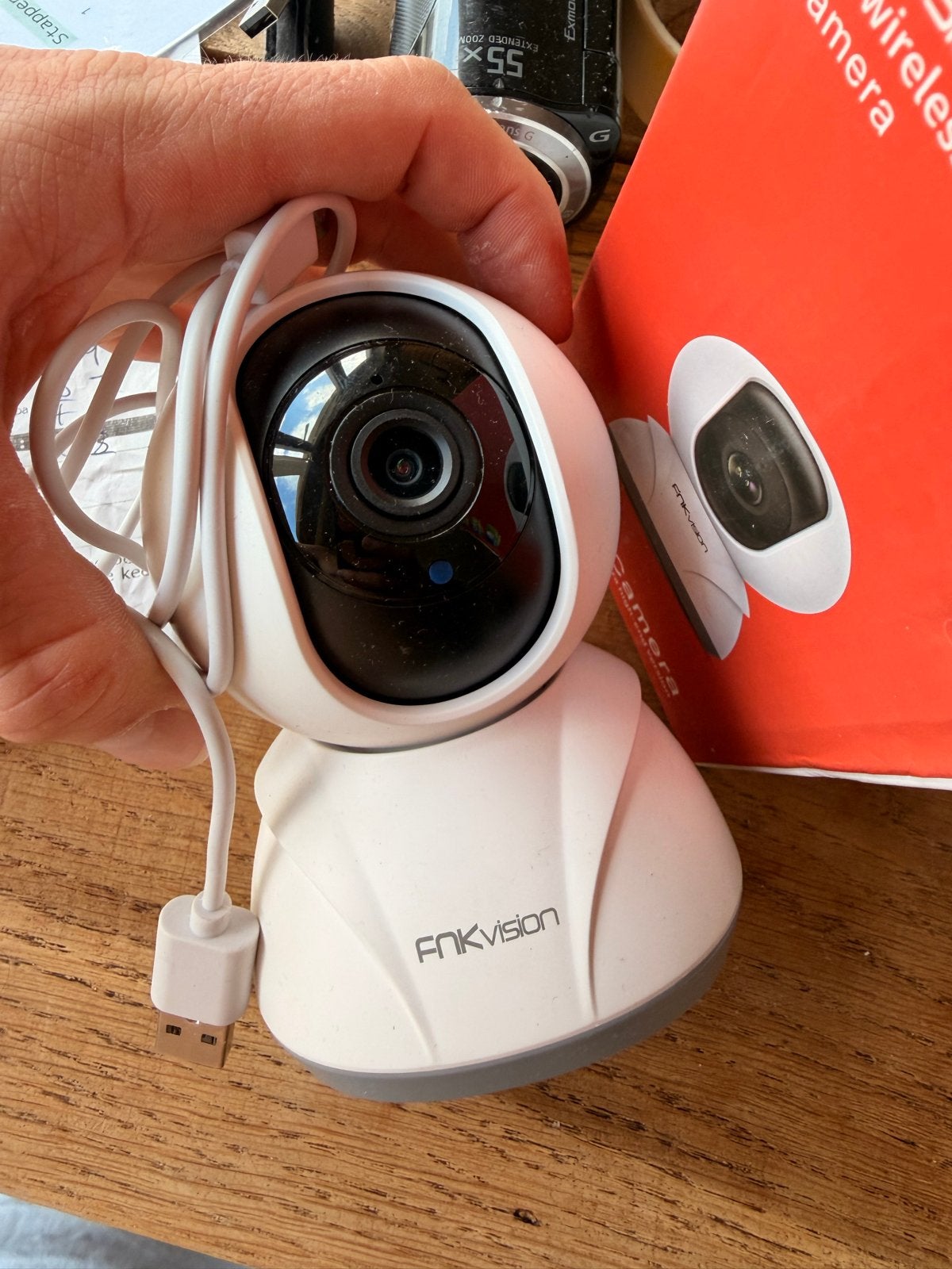 Fankvision Smart Draadloze IP Camera - Wifi & HD, Ophalen of Verzenden, Nieuw, Binnencamera