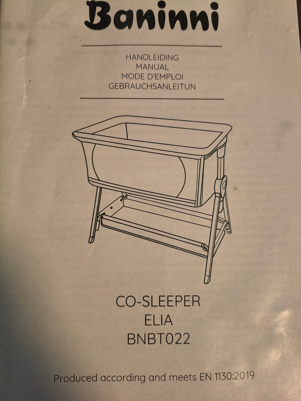 Baninni Co-Sleeper Elia, Ophalen, Gebruikt, Overige typen