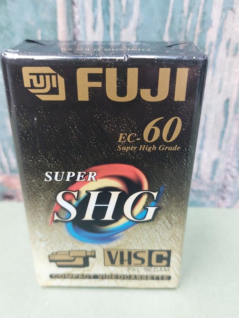 Fuji EC-60 Super SHG VHS-C Compact Videocassette, Ophalen of Verzenden, Nieuw in verpakking