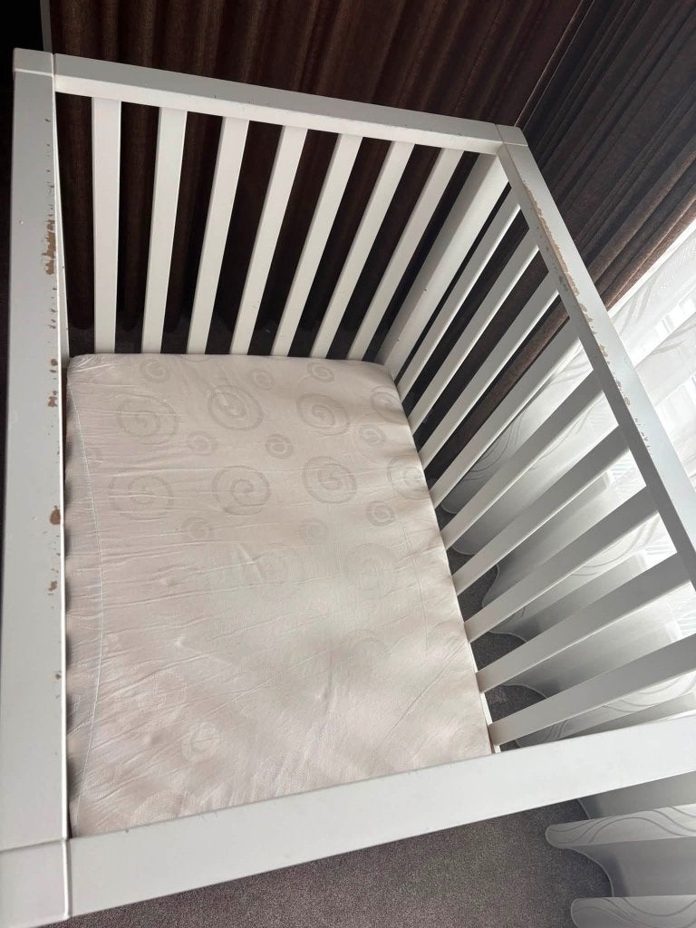 Babybox, Ophalen, Gebruikt, Rechthoekig, In hoogte verstelbaar