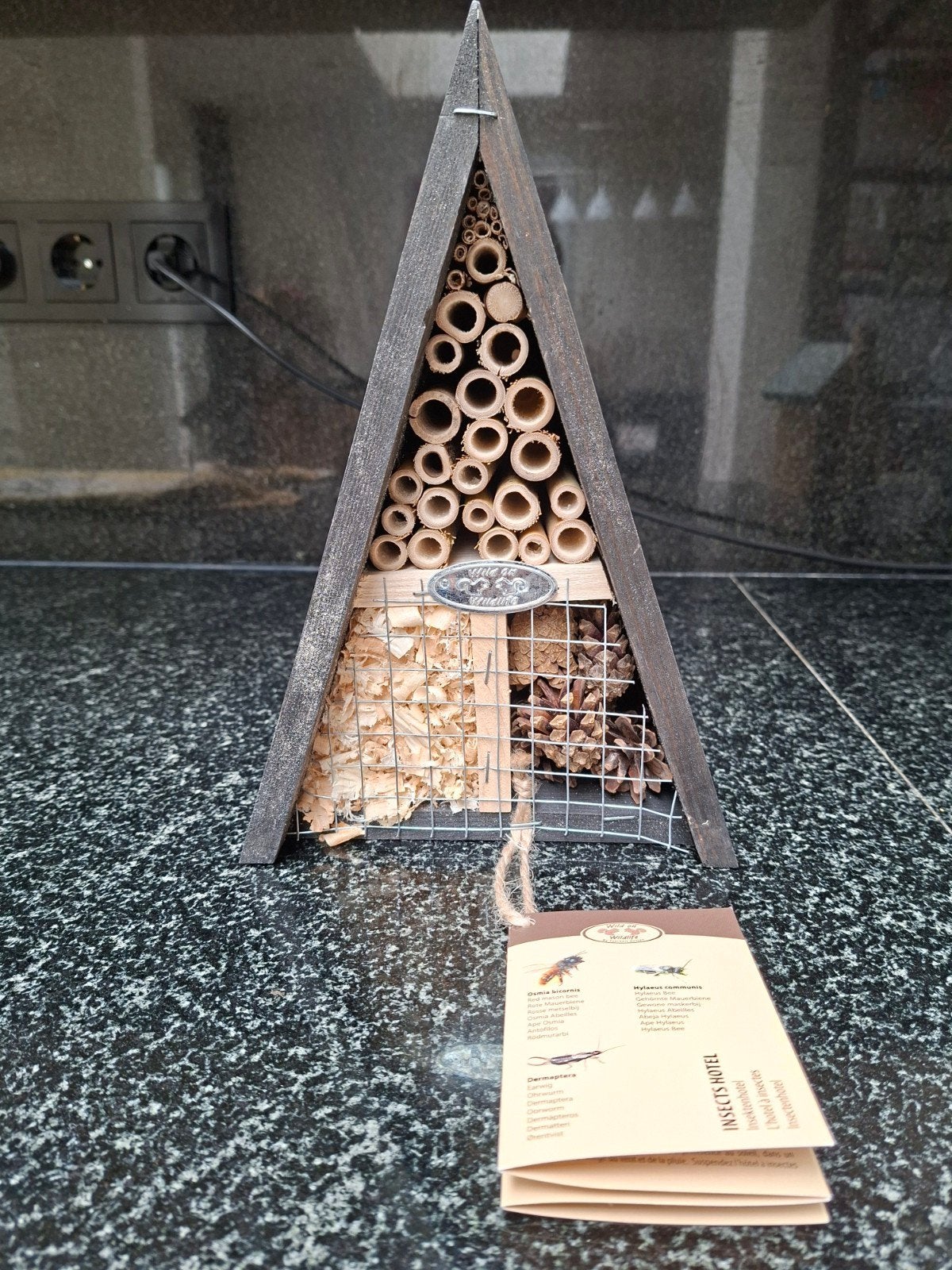 Insectenhotel wild on wildlife (nieuw), Tuin en Terras, Ophalen, Nieuw