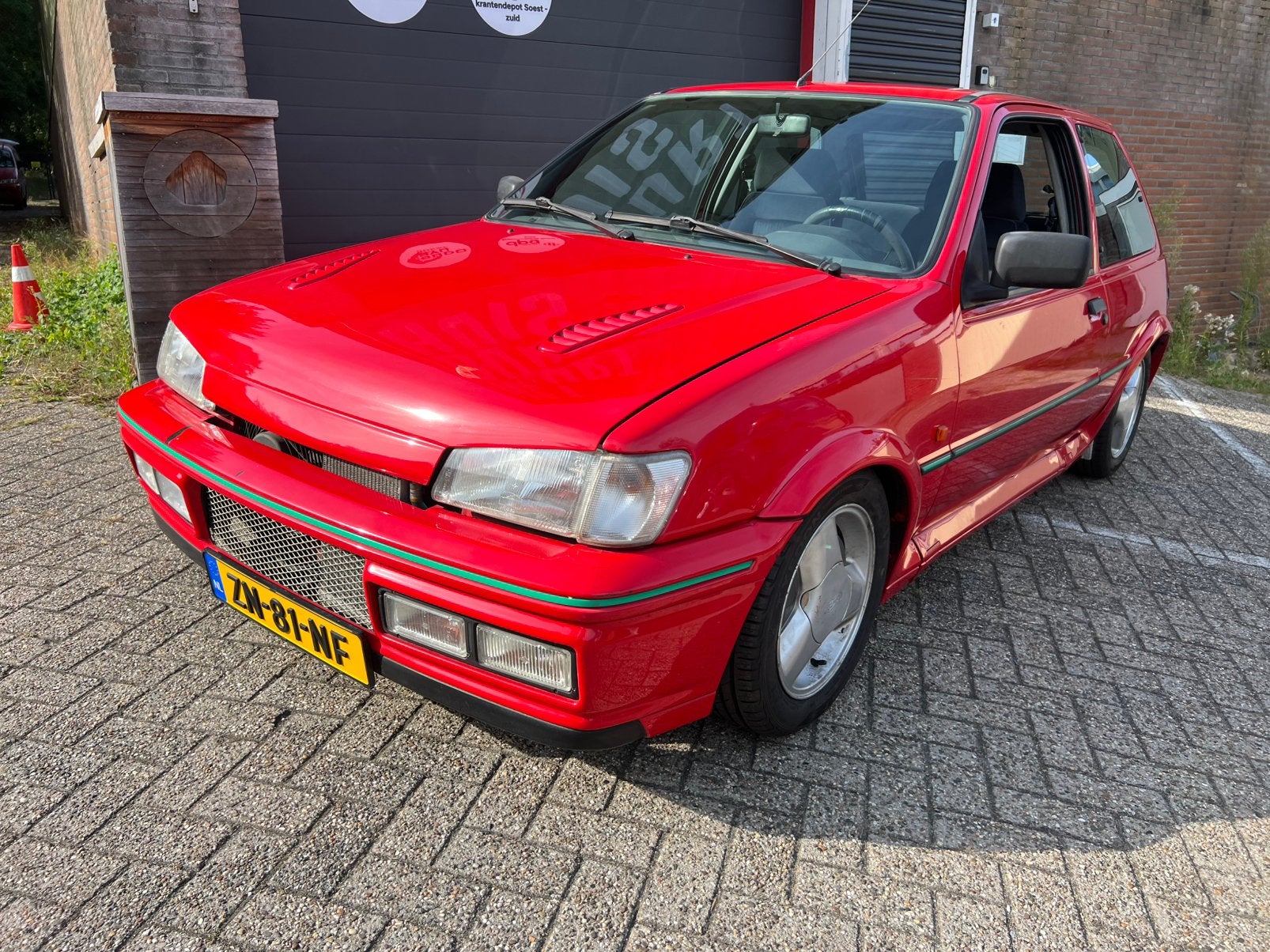 Ford Fiësta 1.6 RS Turbo 1991 Rood 54dKm zeldzaam, foto 1