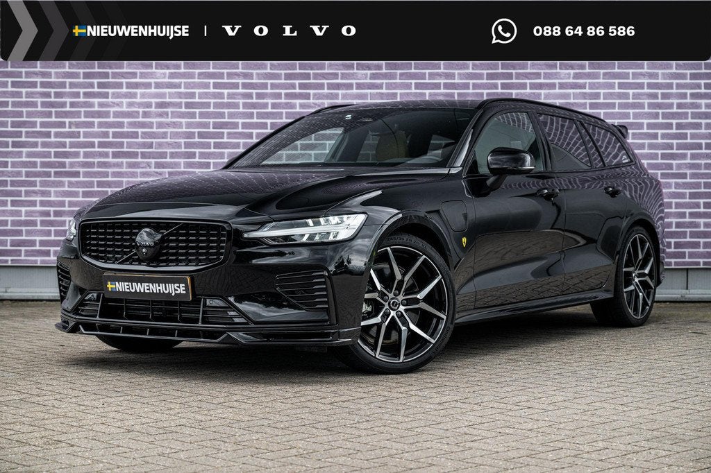 Volvo V60 2.0 T6 Plug-in hybrid AWD Ultra Dark | Bowers Wilk, 12 maanden, Euro 6, 4 cilinders, 180 min