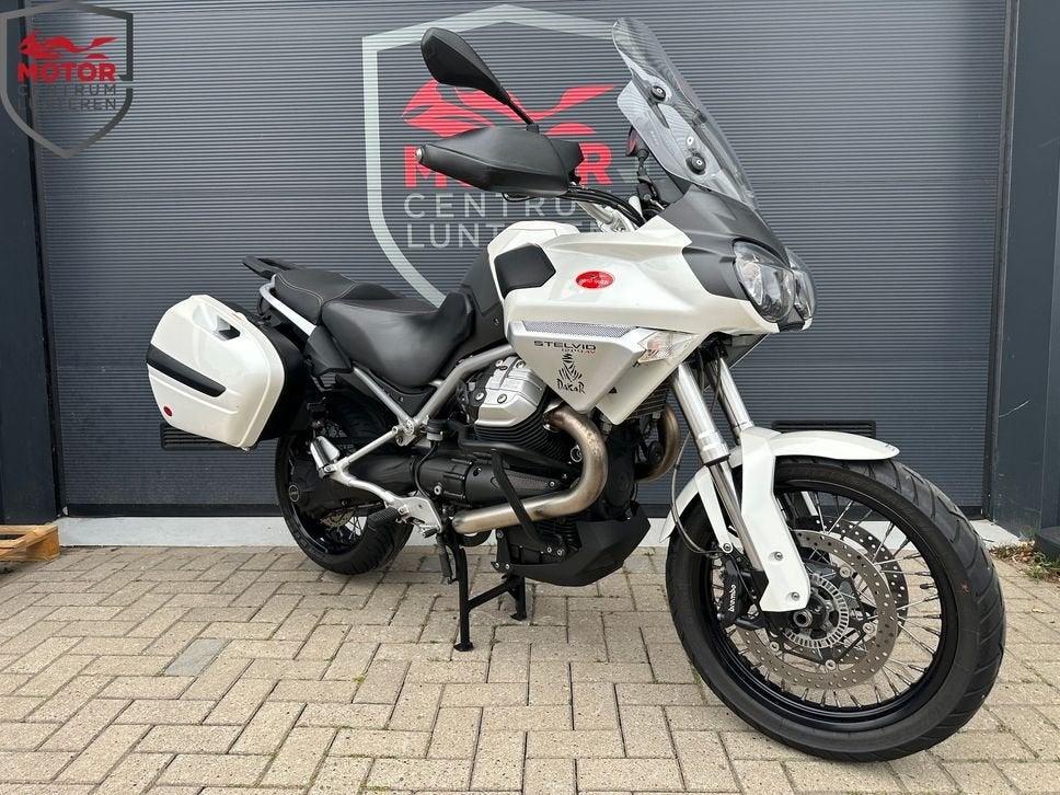 MOTO GUZZI 1200 STELVIO Dakar 2010, 2 cilinders, Motorrijbewijs A, Bedrijf, Meer dan 35 kW