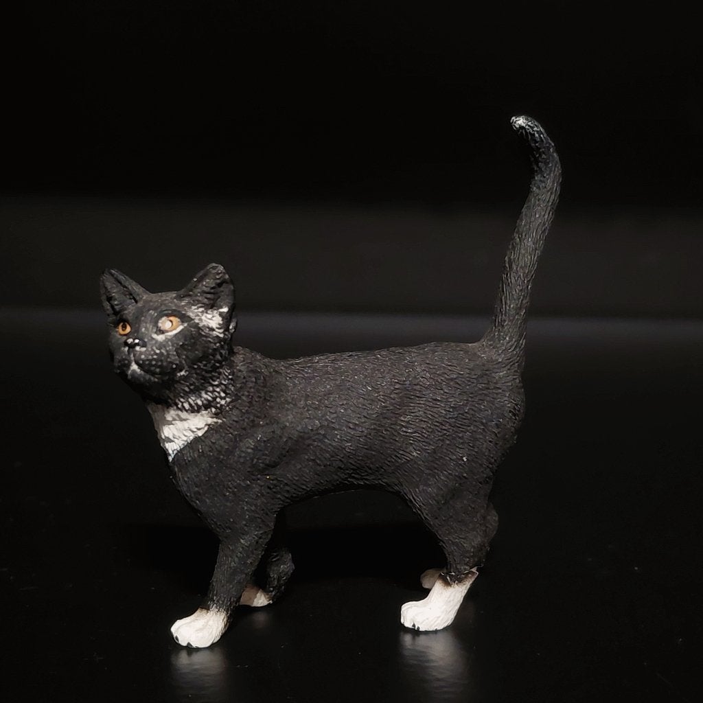 schleich kat, Ophalen of Verzenden, Gebruikt, Hond of Kat, Beeldje of Figuurtje