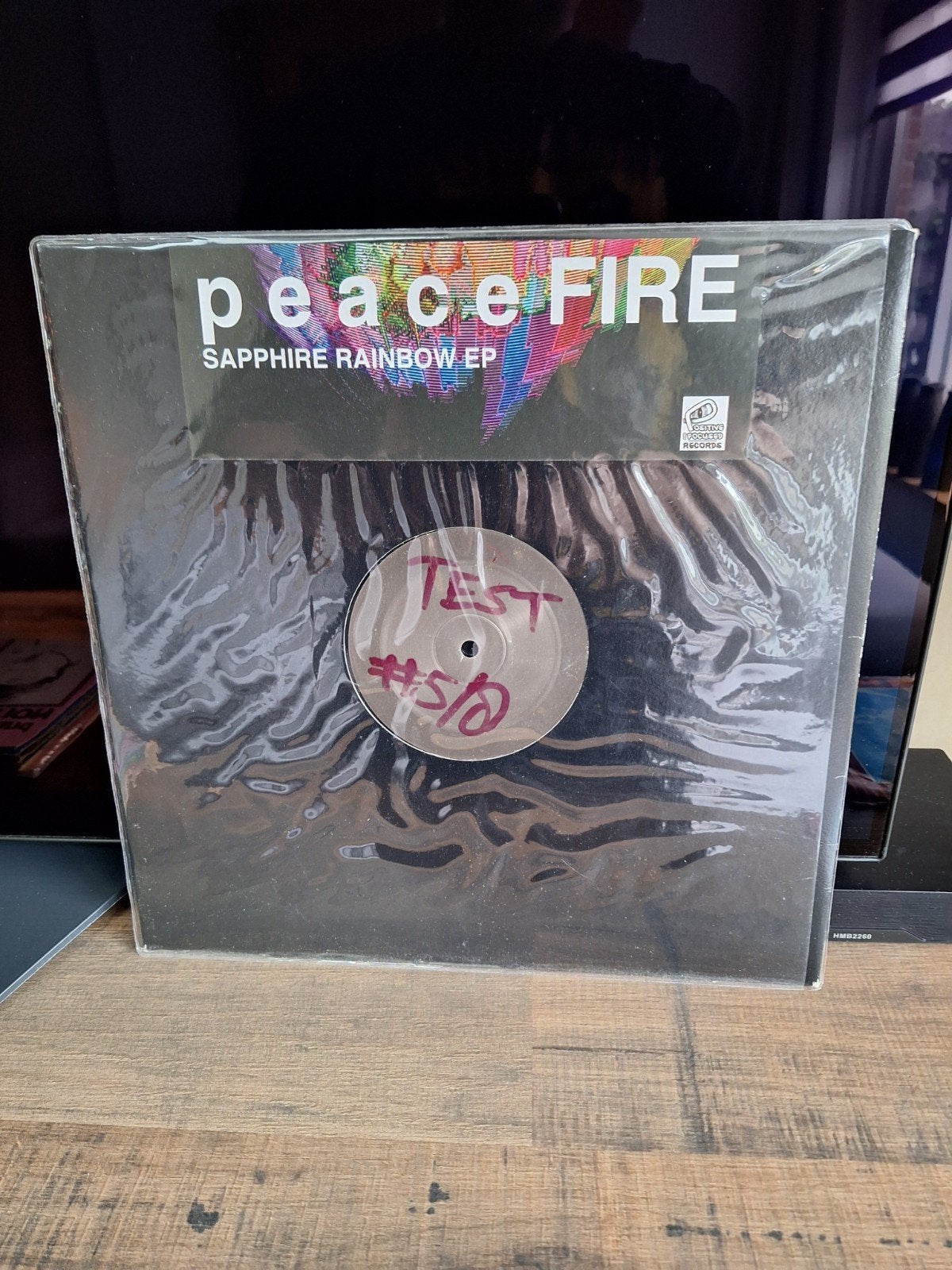 Peace fire sapphire rainbow e.p testpress nummer 5/8, Gebruikt, Ophalen of Verzenden, EP, 12 inch