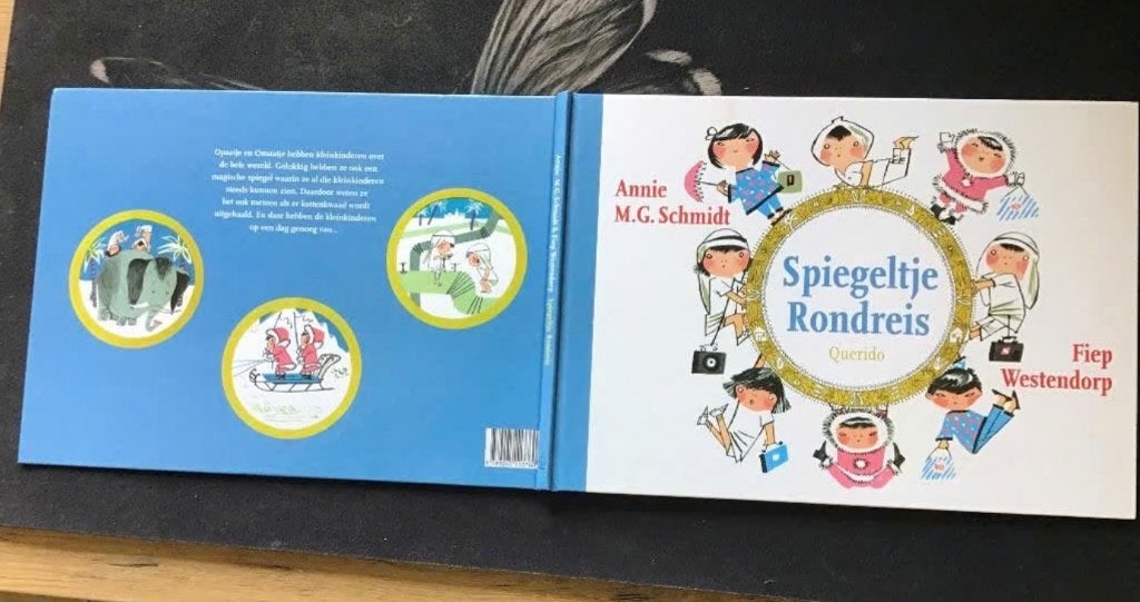 Spiegeltje rondreis door Annie M.G.Schmidt, Ophalen of Verzenden, Gelezen, Fictie algemeen