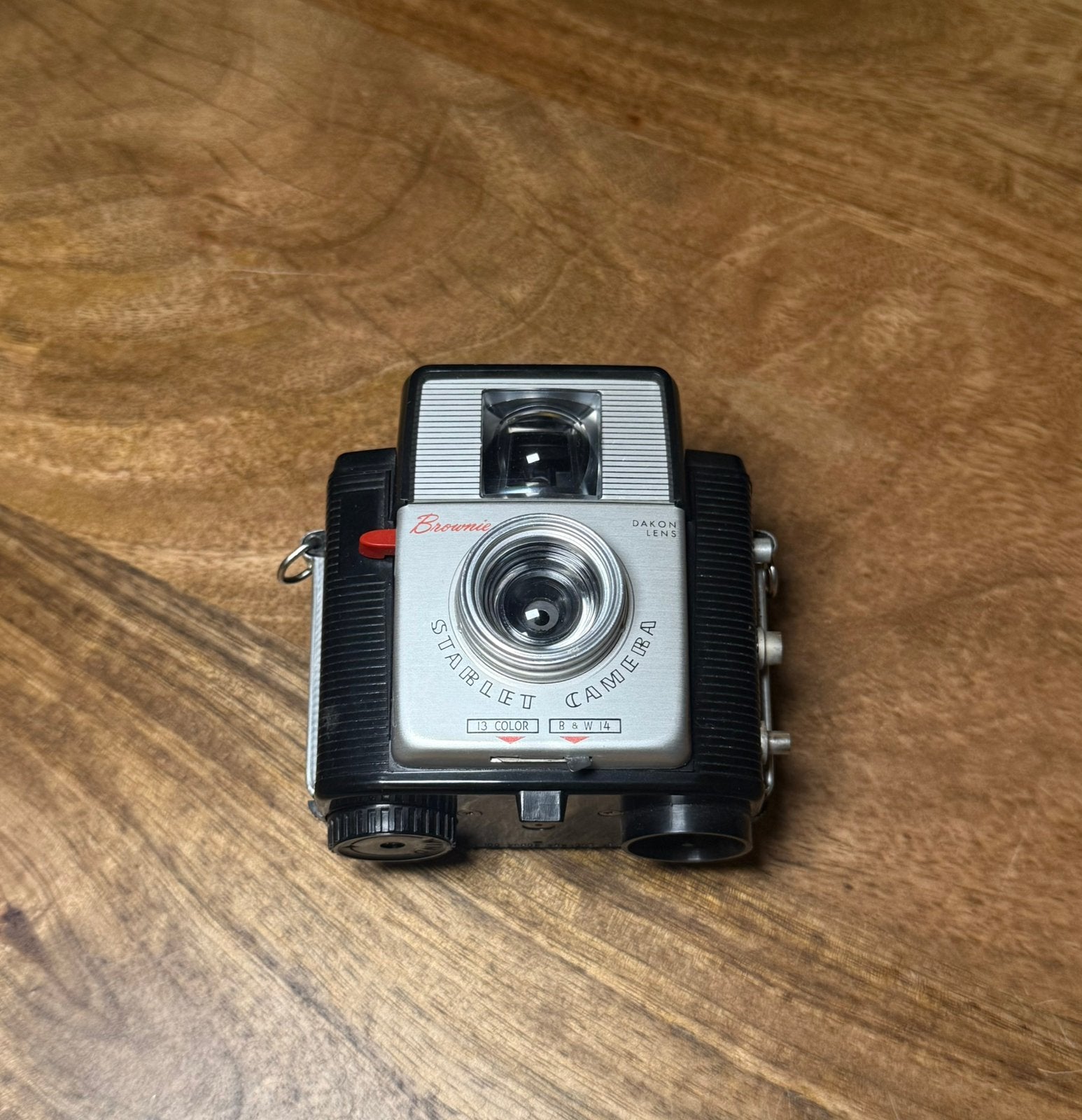 Kodak Brownie Starlet Camera met Dakon Lens–Vintage 127 Film, Ophalen of Verzenden, Zo goed als nieuw, Kodak