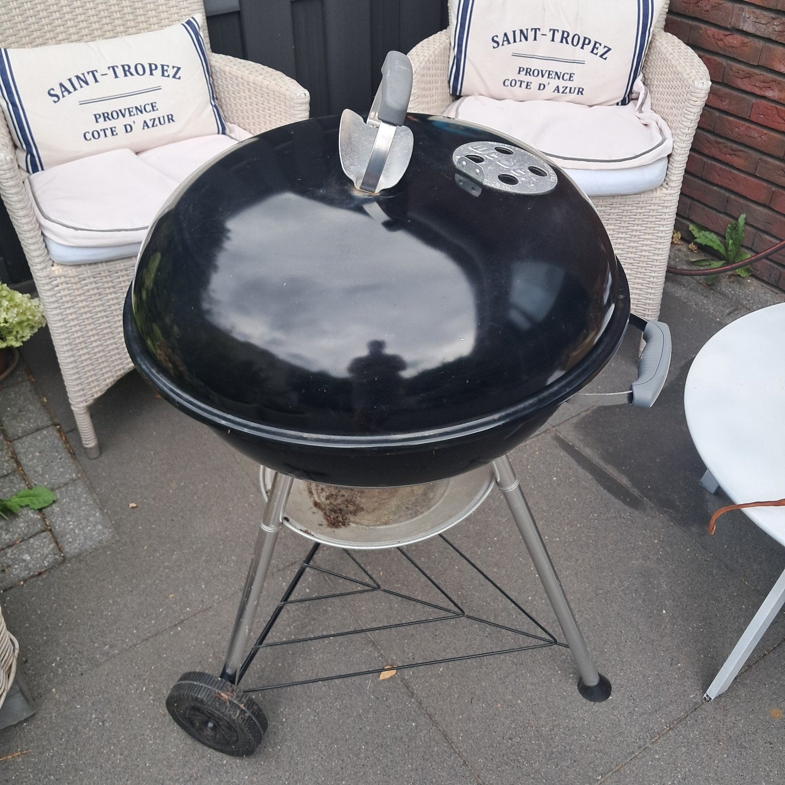 Gebruikte Weber Barbecue - Compact en Mobiel, Ophalen, Gebruikt, Weber