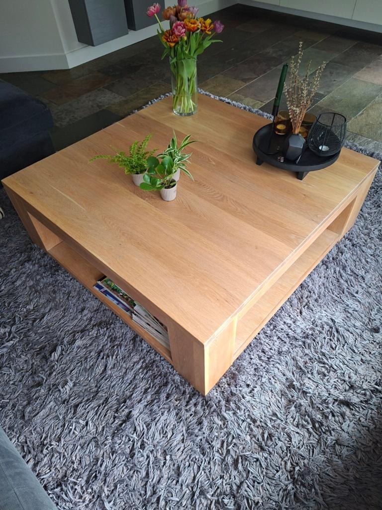Eettafel en salontafel, Zo goed als nieuw, Minder dan 50 cm, Rechthoekig, 50 tot 100 cm