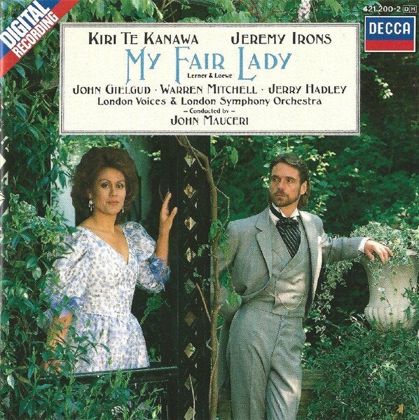 Kiri Te Kanawa, Jeremy Irons My Fair Lady CD, Cd's en Dvd's, Klassiek, Ophalen of Verzenden, Gebruikt, Album