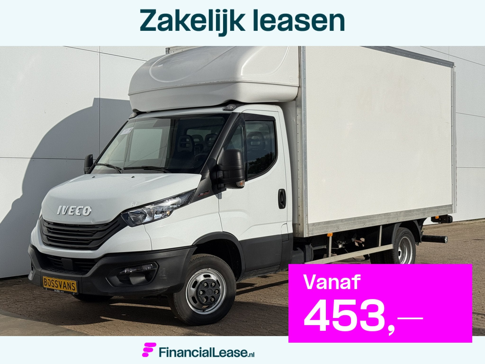 Iveco Daily 35C16 3.0 160PK Bakwagen Laadklep Zijdeur Camera, Achterwielaandrijving, Euro 6, 4 cilinders, Iveco