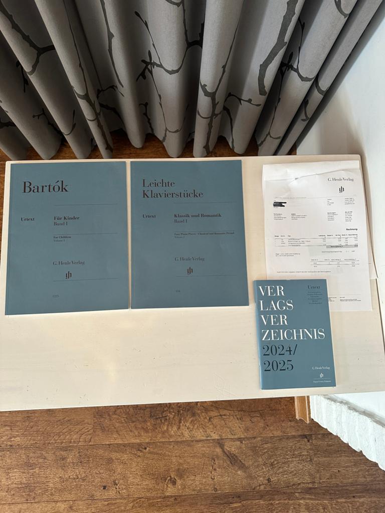 Piano partituur Henle Verlag Band 1 Klassik und Romantik, Huis en Inrichting, Ophalen of Verzenden, Nieuw