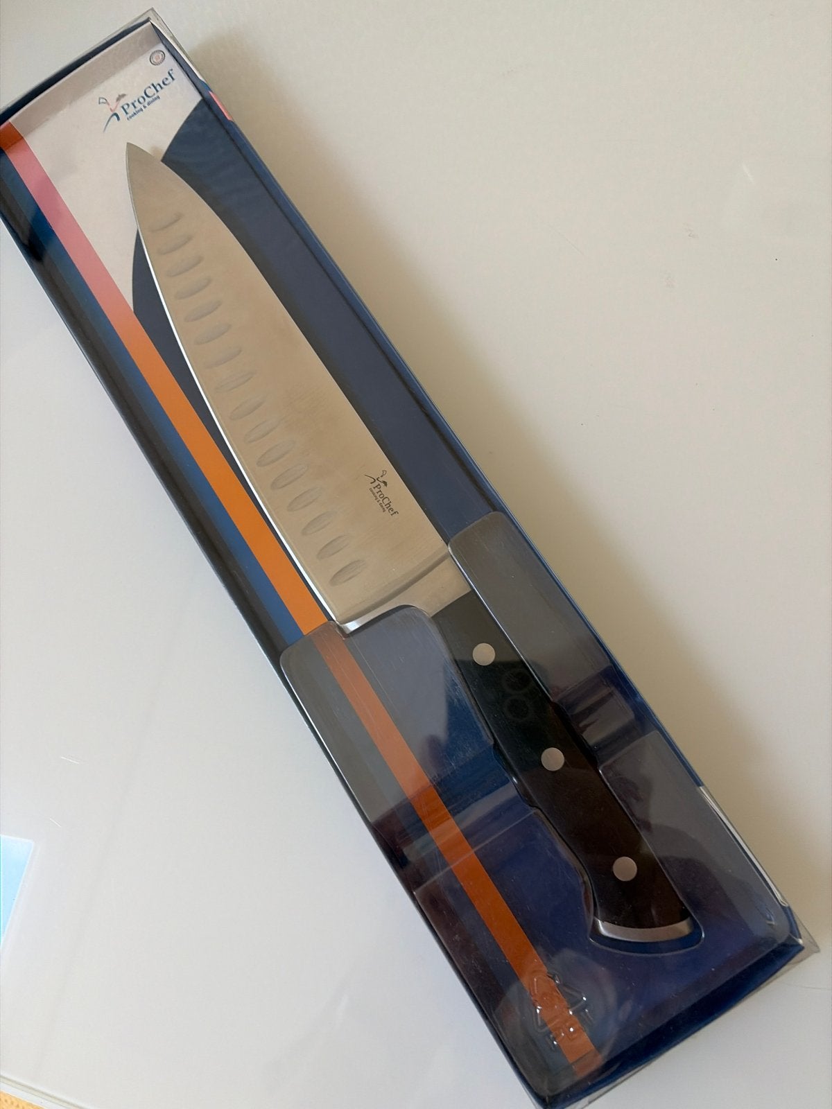 ProChef Koksmes 20 cm - Professioneel Gesmeed mes. Sligro, Overige typen, Nieuw, Ophalen of Verzenden, Zwart