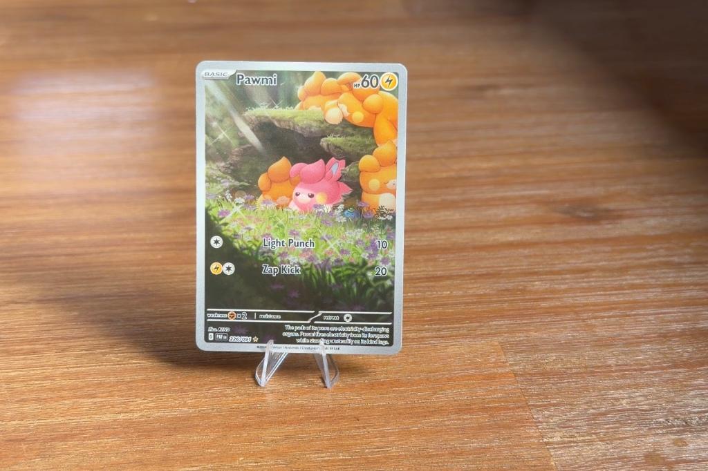 Pawmi - Paldean Fates Pokémon kaart, Ophalen, Zo goed als nieuw
