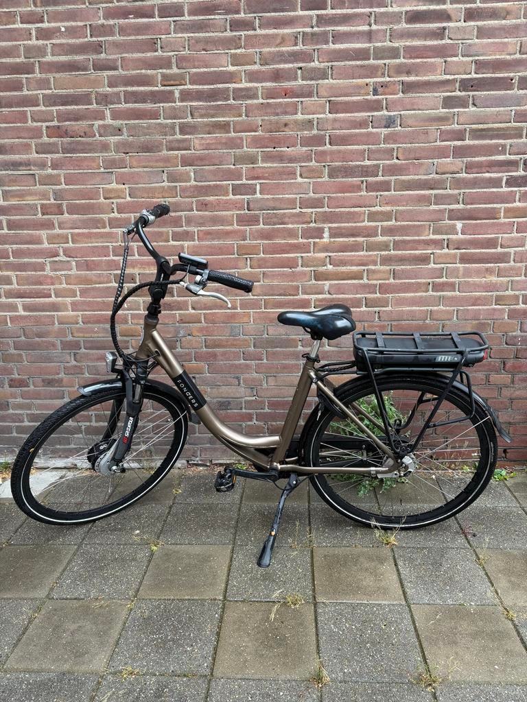 Fongers elektrische fiets + slot + lader, 59 cm of meer, Ophalen, Gebruikt, Overige merken