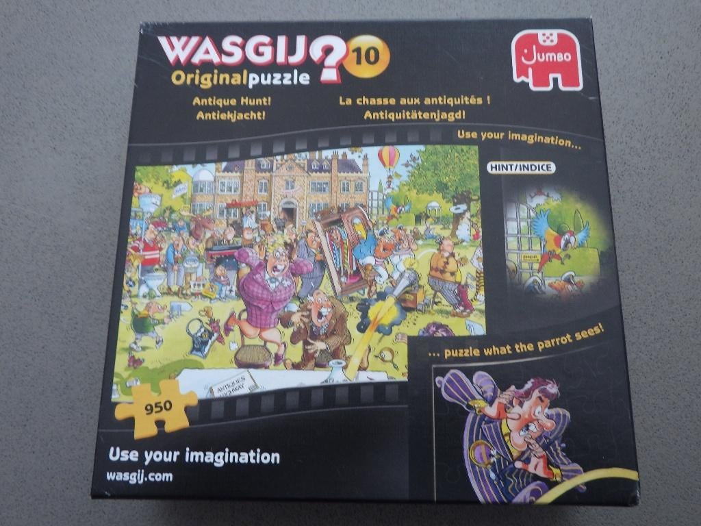 Wasgij orignal puzzel 10 antiekjacht, Ophalen of Verzenden, 500 t/m 1500 stukjes, Zo goed als nieuw