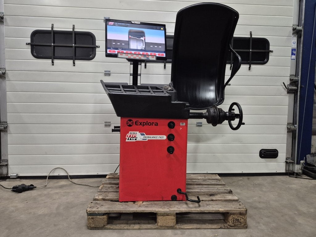 Rema Tiptop 7425 balanceer apparaat / balanceer machine, Niet ingevuld, Gebruikt, Niet ingevuld, Ophalen of Verzenden