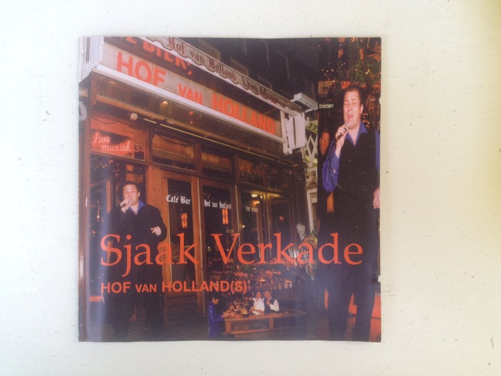 SJAAK VERKADE cd hof van hollands, Ophalen of Verzenden, Gebruikt, Levenslied of Smartlap, Overige typen