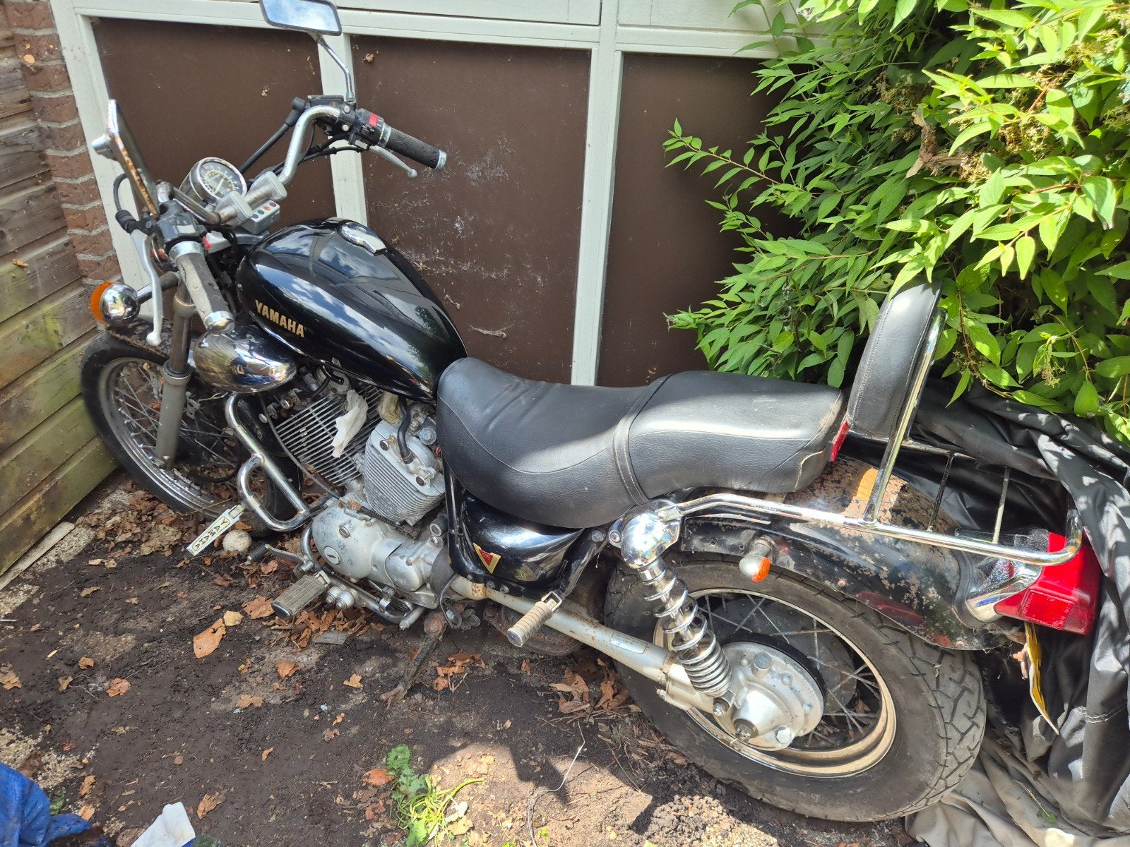 Yamaha Virago 535 voor onderdelen, Ophalen