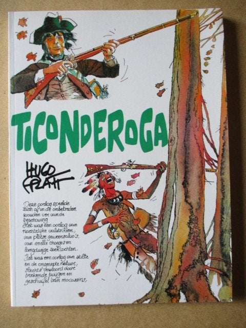 w0388 ticonderoga - hugo pratt, Eén stripboek, Ophalen, Gelezen