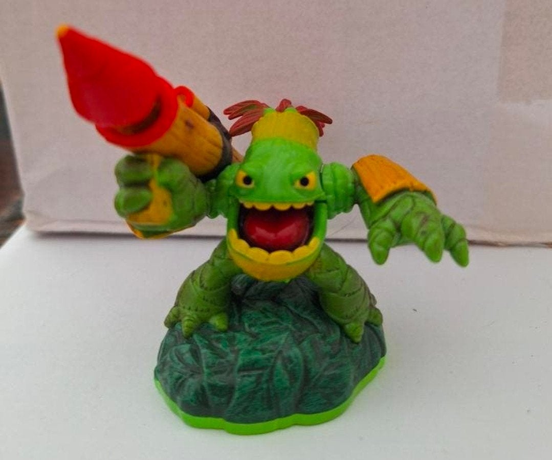 Skylanders Giants Zook Figuur - Bamboe-schietende Skylander, Ophalen of Verzenden, Gebruikt