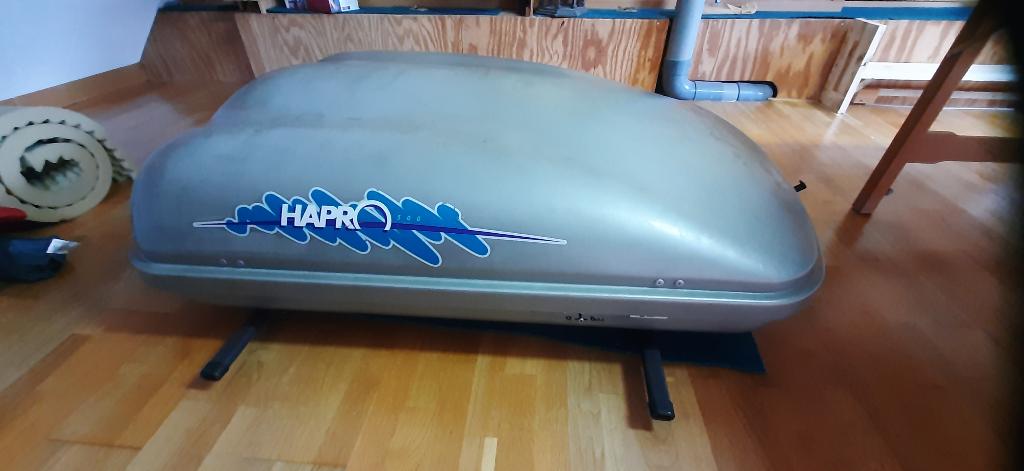 Dakkoffer Hapro 500 met dakbevestiging, Ophalen, Gebruikt