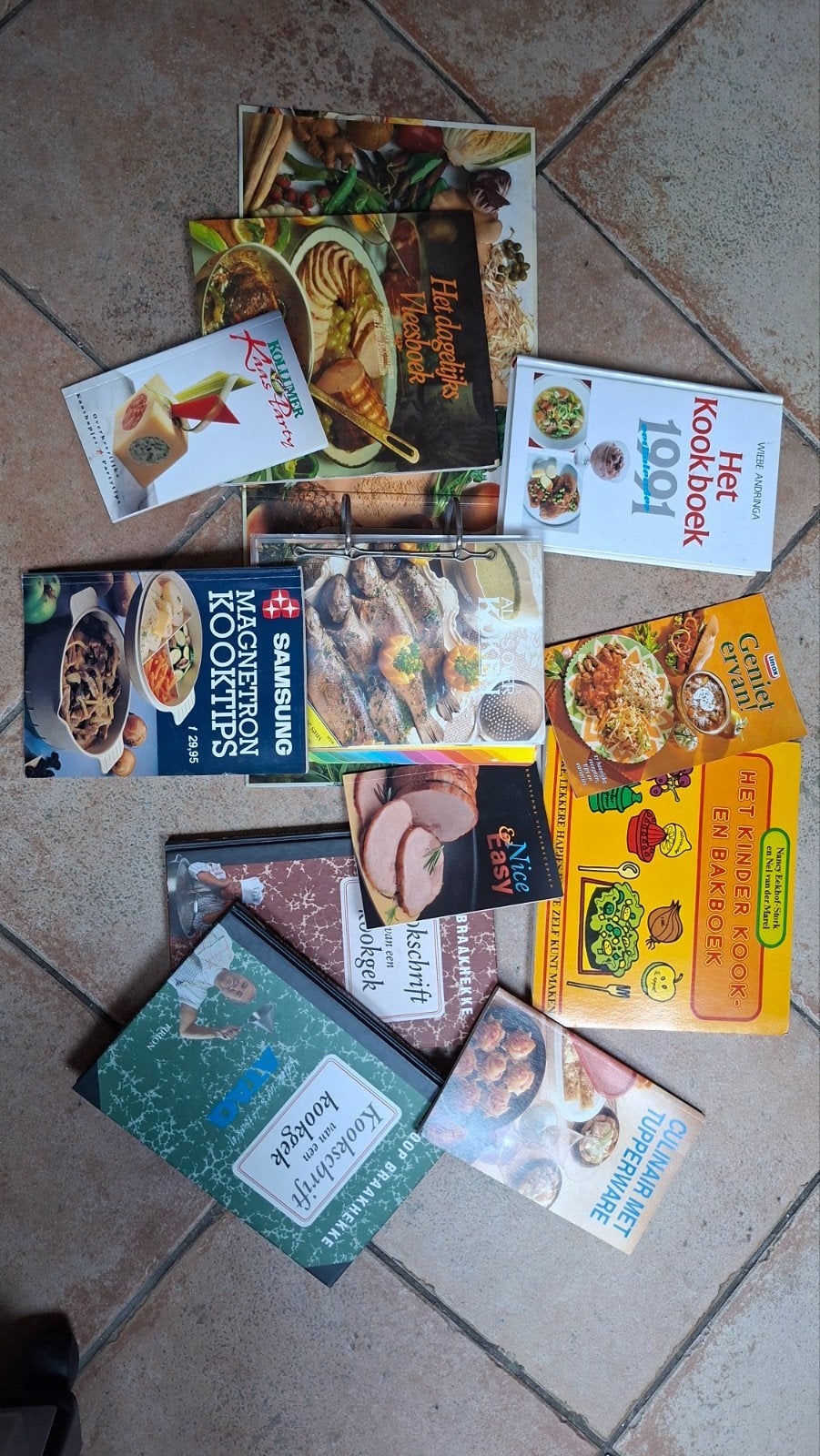 Diverse kookboeken en kookblaadjes - Gratis af te halen, Ophalen, Gelezen
