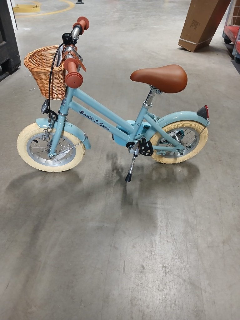 Bandits & Angels kinderfiets Retro Rider 12 inch blauw, Ophalen, Nieuw, Loopfiets