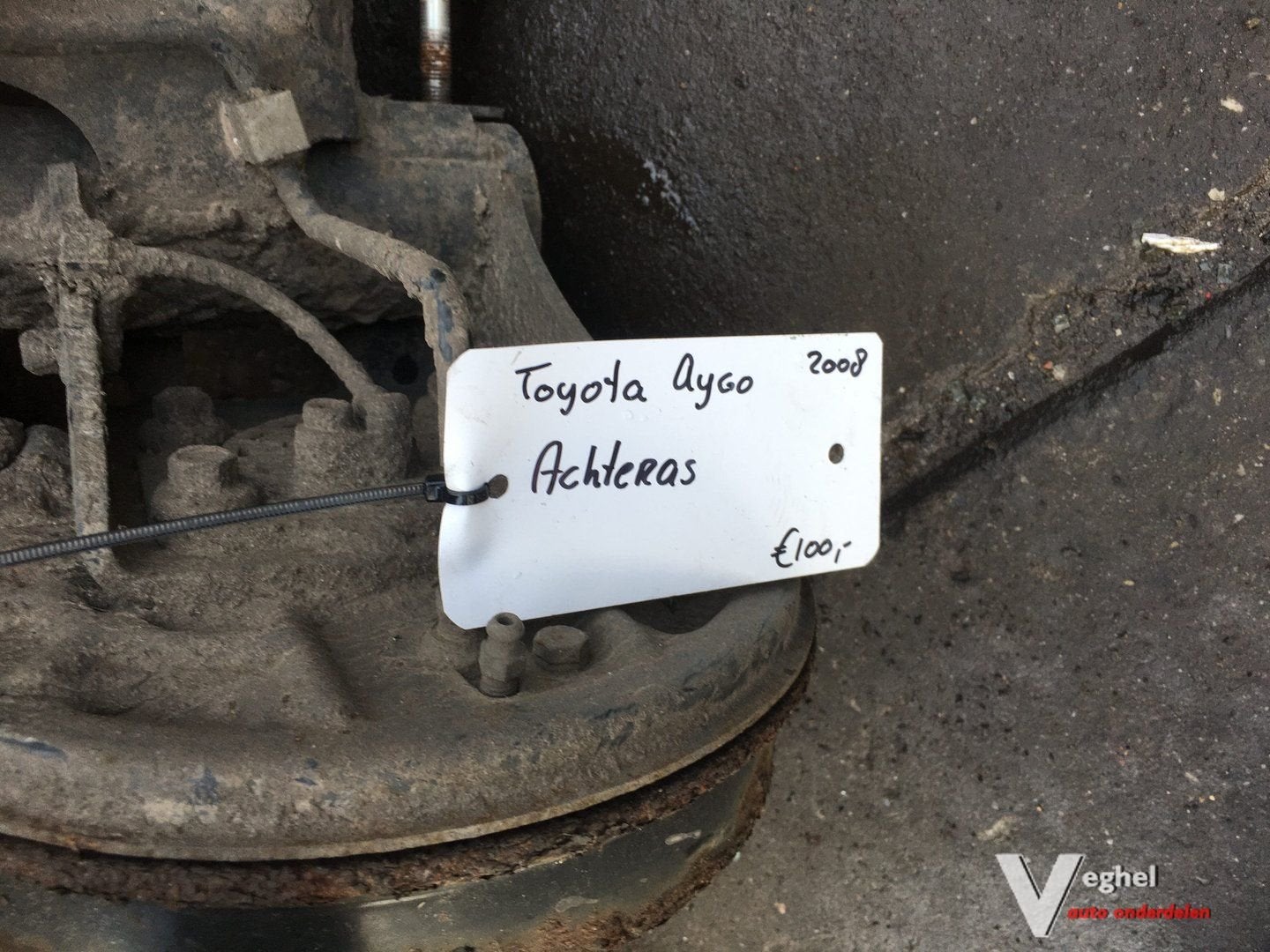 Toyota Aygo 2008 Achteras, Gebruikt, -, -, Ophalen of Verzenden
