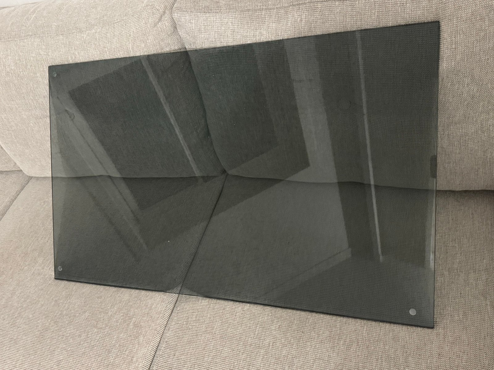 Ikea malm kast glasplaat rookglas zwart, Ophalen, 50 tot 100 cm, 3 of 4 laden, Minder dan 100 cm