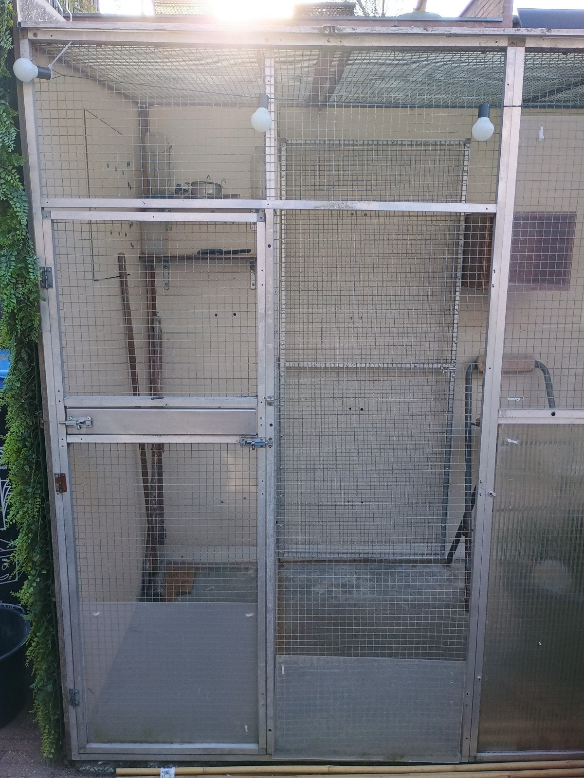 volière aluminium, Ophalen, Gebruikt, Aluminium, Volière