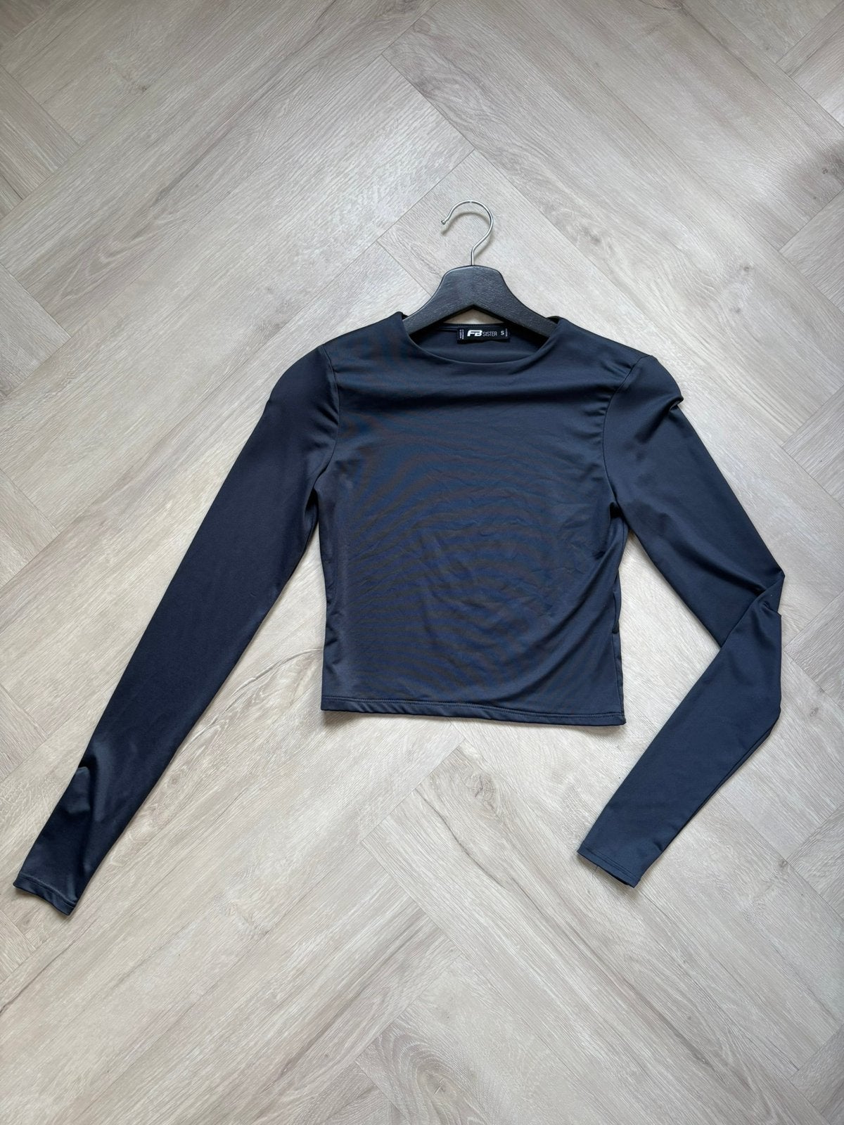 New Yorker crop top donkerblauw maat s!, Ophalen of Verzenden, Maat 36 (S), Blauw, Lange mouw
