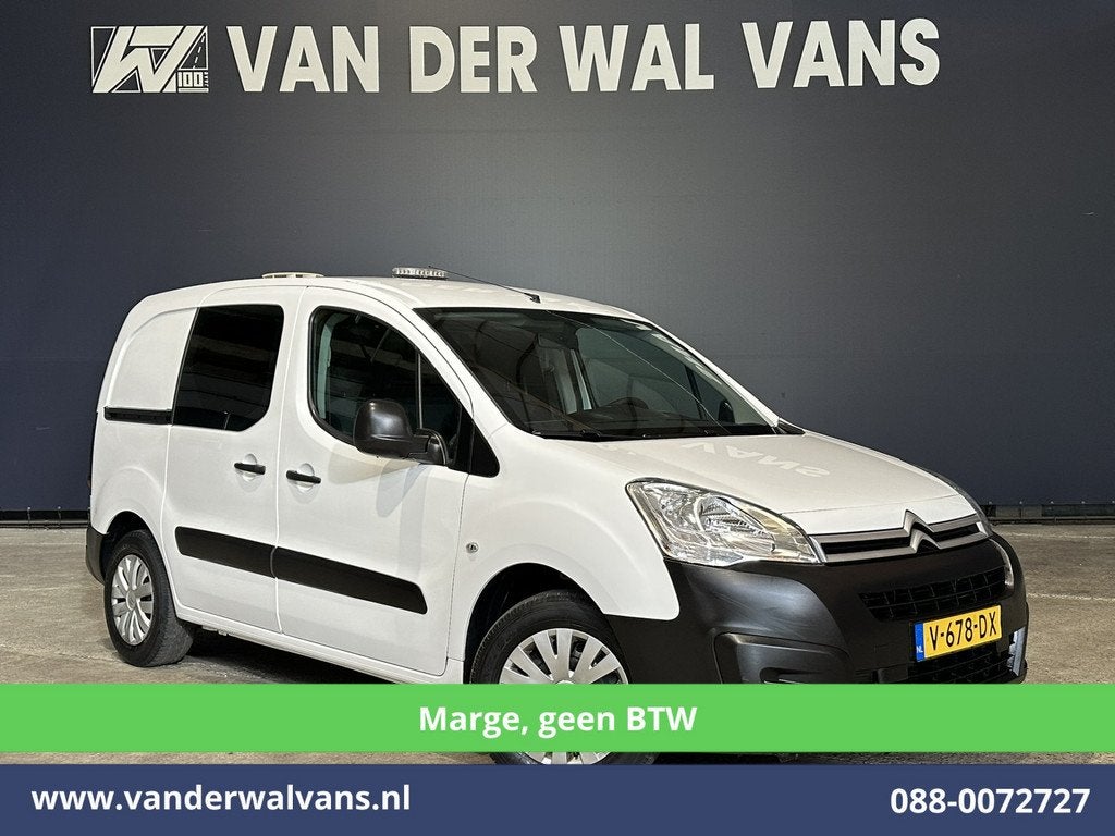 Citroën Berlingo 1.6 BlueHDI 75pk L1H1 *MARGE, GEEN BTW* Eu, Voorwielaandrijving, Stof, 4 cilinders, Citroën