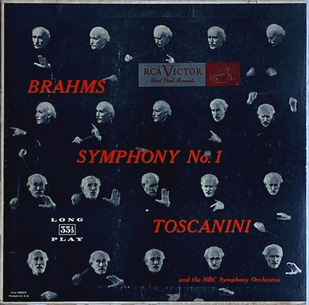 Brahms - Symfonie nr. 1 - Toscanini (1952), Cd's en Dvd's, Vinyl | Klassiek, LP, Gebruikt, Brahms, Ophalen of Verzenden