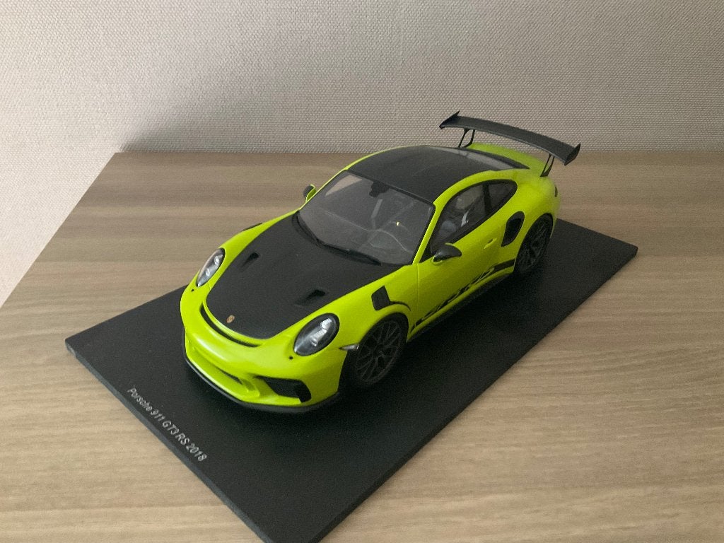 1/18 spark Porsche 911 gt3 rs, Hobby en Vrije tijd, Ophalen of Verzenden, Zo goed als nieuw, Auto, Overige merken