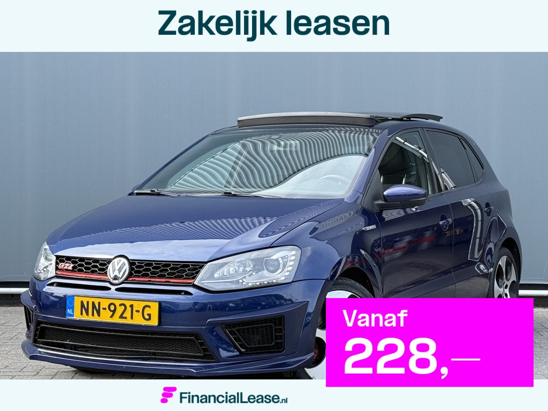 Volkswagen Polo BWJ 2015 1.4 TSI 180 PK GTI PANORAMA | CLIMA, Parkeersensor, Euro 6, 4 cilinders, 630 kg