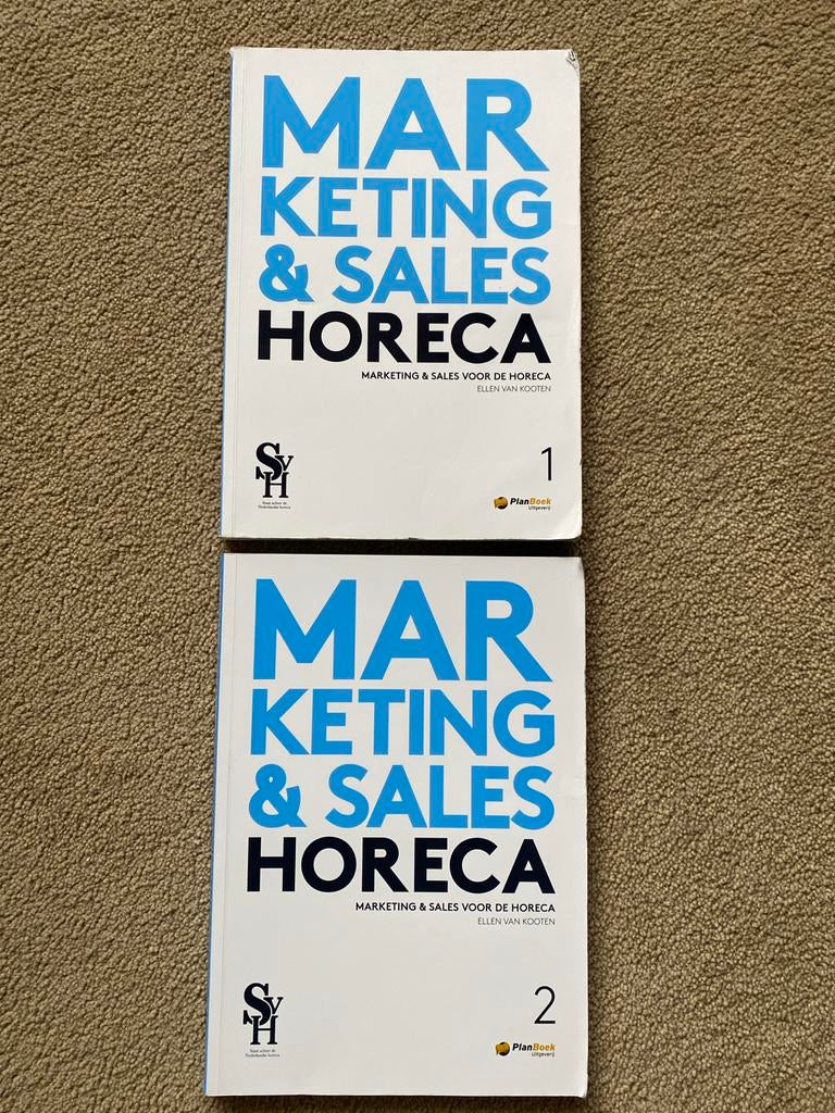 Marketing & Sales Horeca - Boeken Set, Ophalen of Verzenden, Zo goed als nieuw, Economie en Marketing