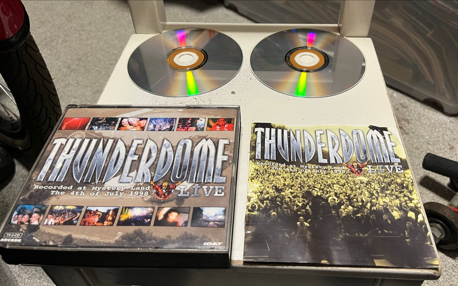 Thunderdome Live Recorded at Mystery Land 4th of July 1998, Cd's en Dvd's, Cd's | Dance en House, Hardcore, Ophalen of Verzenden