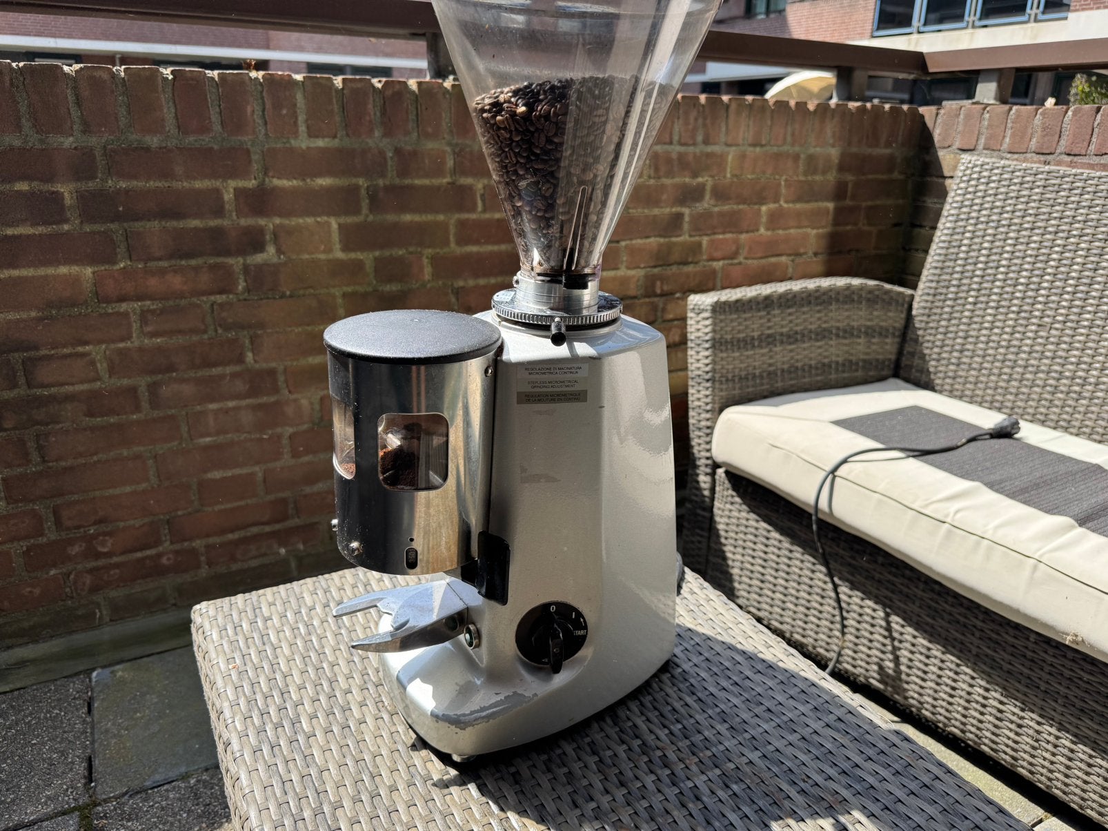 Mazzer Luigi Super Jolly, Ophalen of Verzenden, Zo goed als nieuw, Mazzer, Koffiemolen