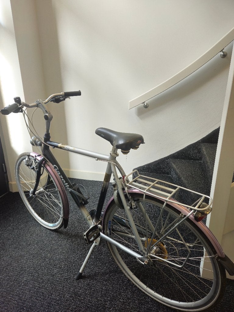 Herenfiets, Ophalen, Gebruikt, Versnellingen, Schijfrem