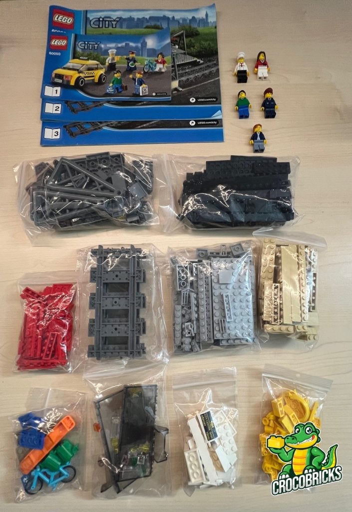 LEGO City Treinstation 60050, Kinderen en Baby's, Speelgoed | Duplo en Lego, Niet ingevuld, Niet ingevuld, Niet ingevuld