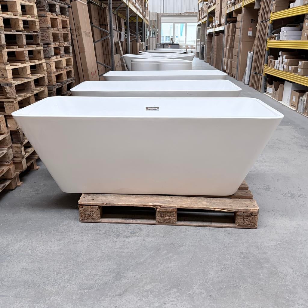DESIGN ligbad 170x75x60 vrijstaand modern strak nr293