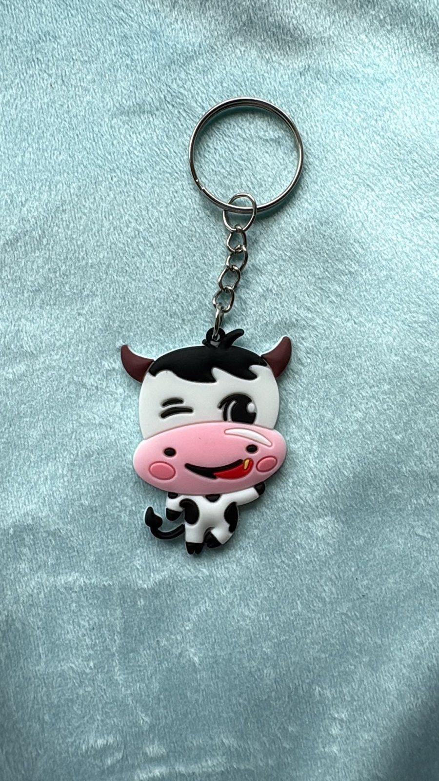 Leuke sleutelhanger koe - Nieuw, Verzenden, Nieuw, Dier of Natuur