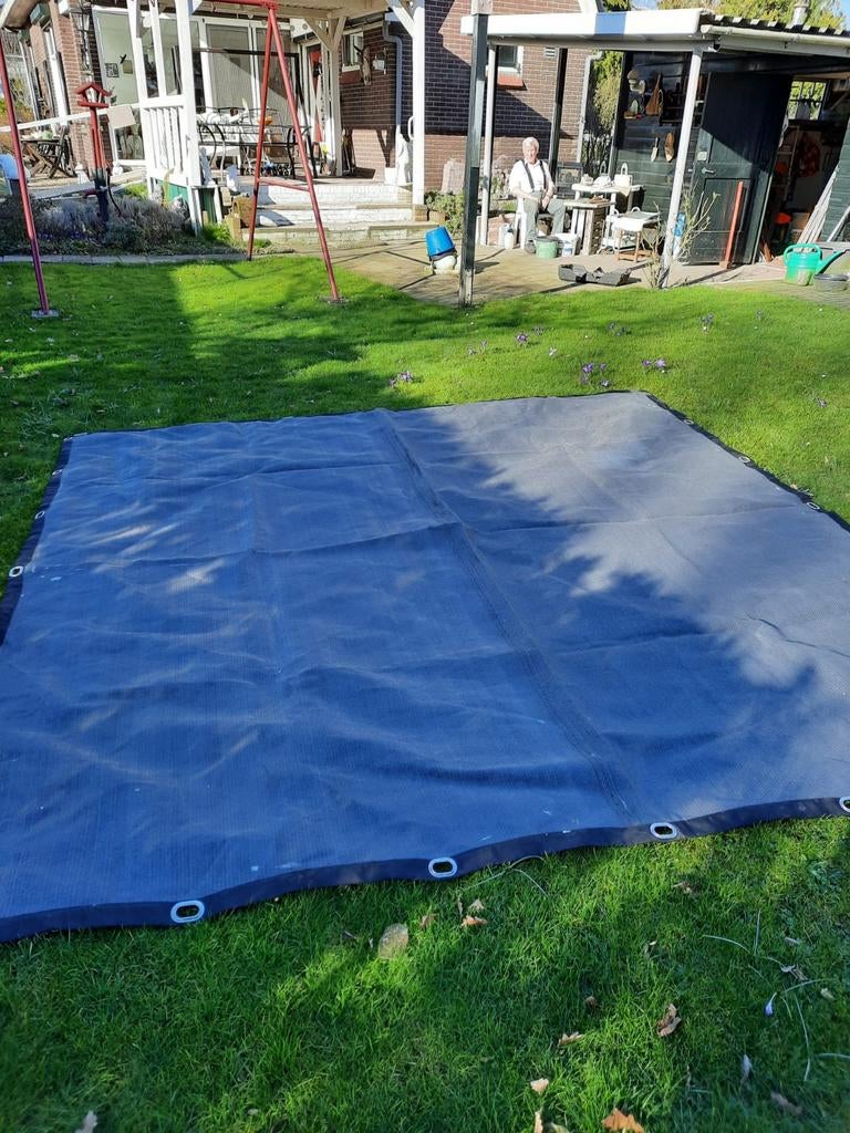 Zonbeschermend doek 310x 310 cm, Ophalen of Verzenden, 15 m² of meer, Zeil