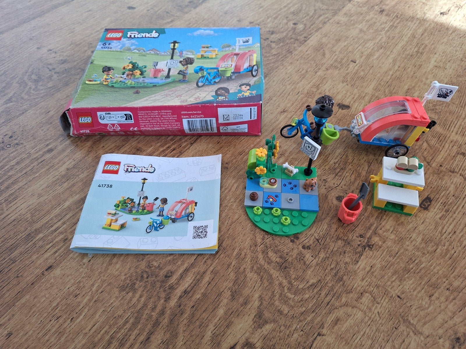 Lego Friends Honden reddingsfiets, Lego, Friends, Ophalen of Verzenden, Zo goed als nieuw