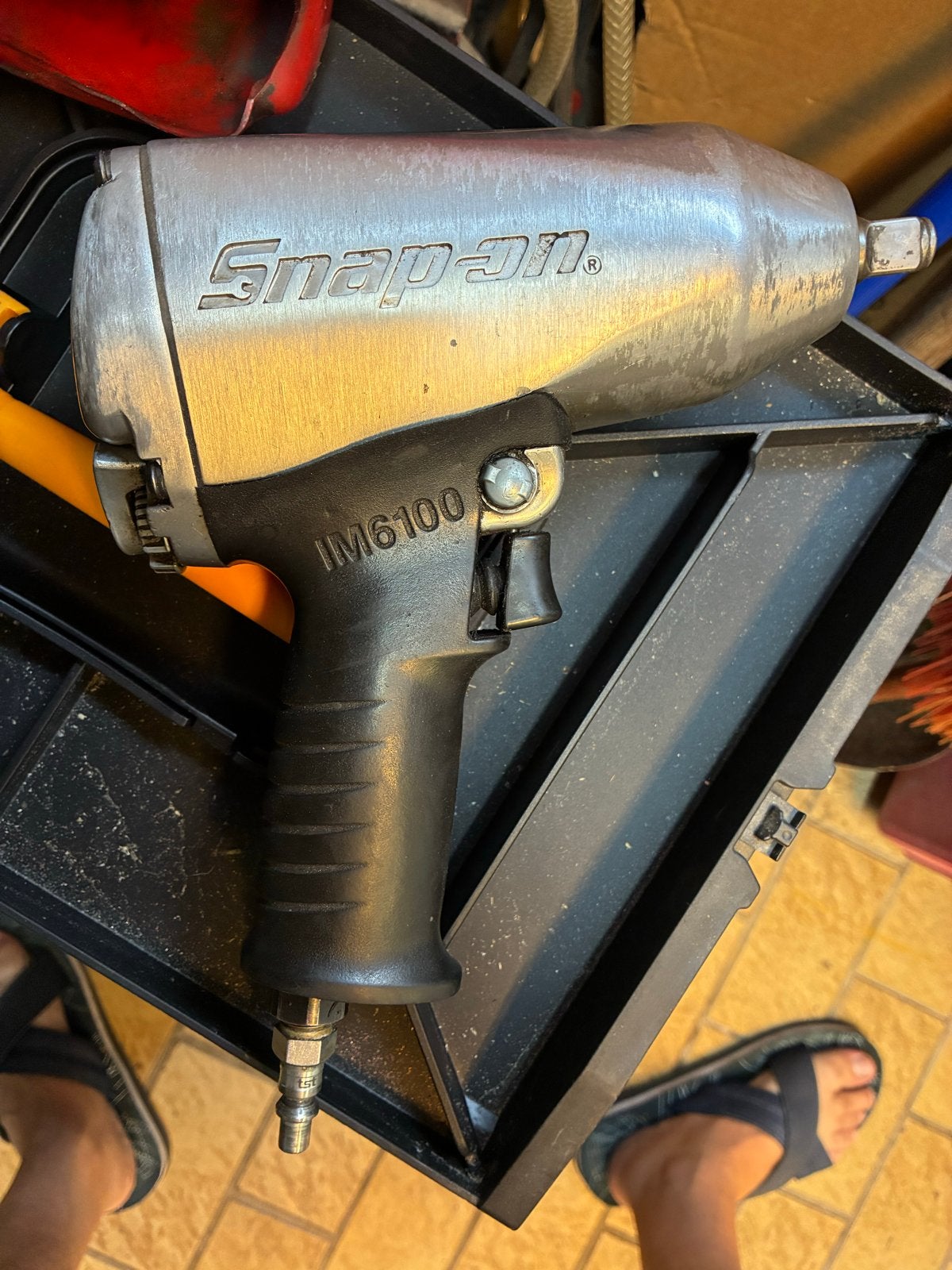 Snap-on IM6100 Slagmoersleutel - Gebruikt, Ophalen of Verzenden, Gebruikt