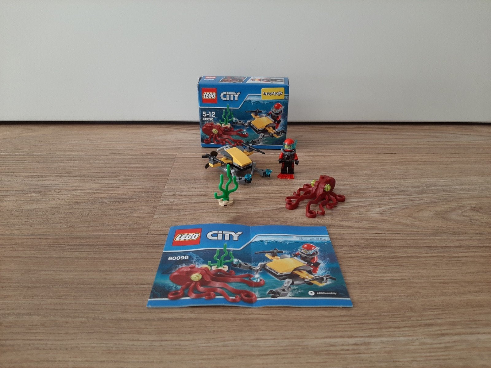 Lego City 60090 Diepzee Duik Scooter, City, Lego, Ophalen of Verzenden, Zo goed als nieuw