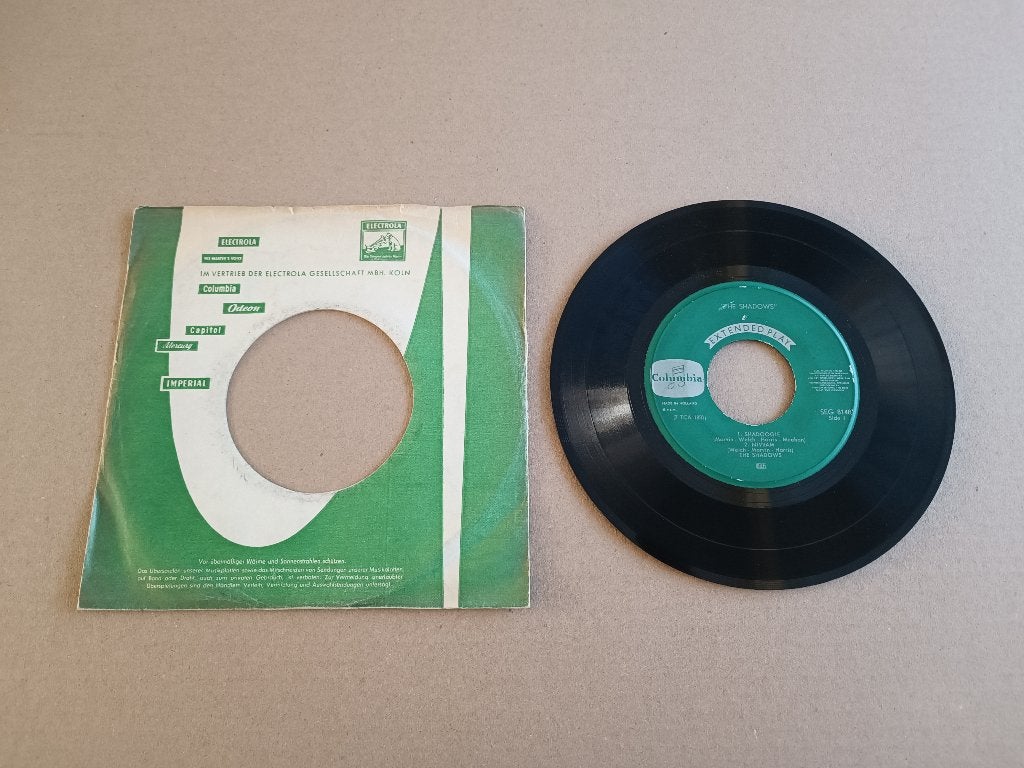 Single EP: The Shadows - Shadoogie/ Nivram (1960), EP, Verzenden, 7 inch, EP