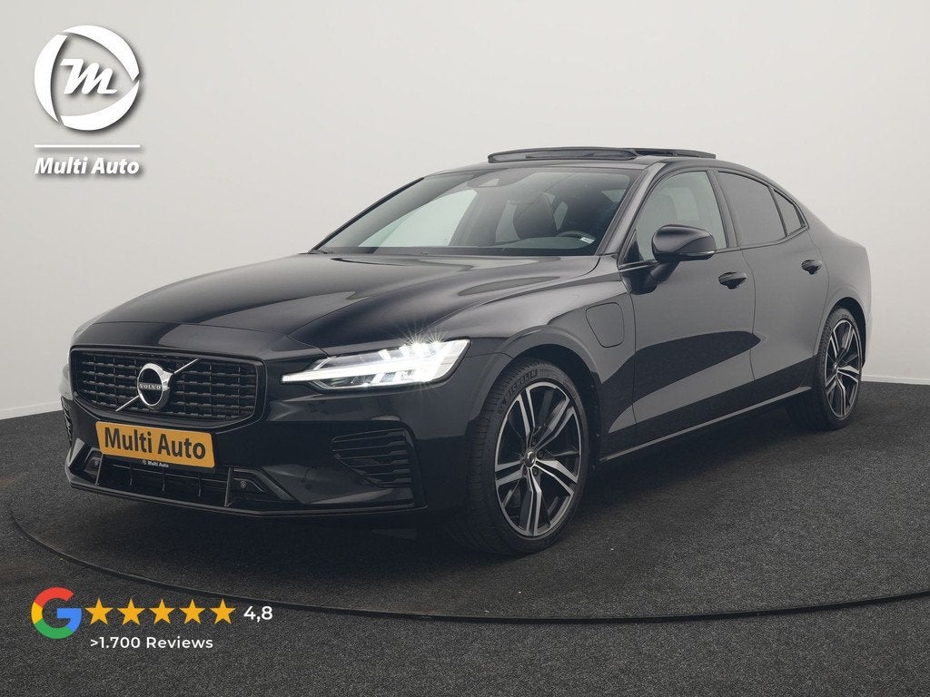 Volvo S60 T8 AWD R Design Polestar Engineerd PHEV 405pk Deal, Auto's, Volvo, Automaat, Gebruikt, Zwart, Zwart